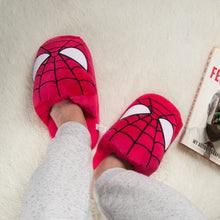 Load image into Gallery viewer, Spiderman Plush Slipper