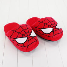Load image into Gallery viewer, Spiderman Plush Slipper