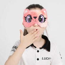 Load image into Gallery viewer, Plush Kitty Eye Mask