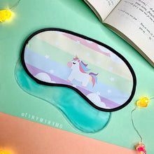 Load image into Gallery viewer, Rainbow Unicorn Eye Mask