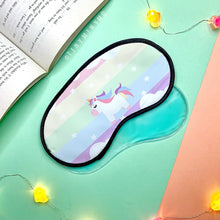 Load image into Gallery viewer, Rainbow Unicorn Eye Mask