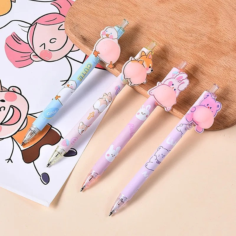 Korean Cute Animal Roll Up Pencil Case – Original Kawaii Pen