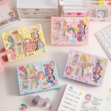 Load image into Gallery viewer, Kawaii Washi Tape and Sticker Set - Tinyminymo