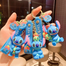 Load image into Gallery viewer, Lilo and Stitch 3D Keychain - Tinyminymo