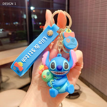 Load image into Gallery viewer, Lilo and Stitch 3D Keychain - Tinyminymo