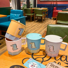 Load image into Gallery viewer, Little Dino Mug with Lid and Spoon - Tinyminymo