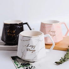 Load image into Gallery viewer, Marble Coffee Mugs - Lazy Days - Tinyminymo