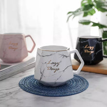 Load image into Gallery viewer, Marble Coffee Mugs - Lazy Days - Tinyminymo