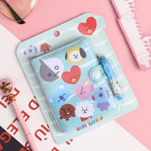 Load image into Gallery viewer, Mini diary with Pen - BT21 - Tinyminymo