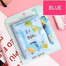 Load image into Gallery viewer, Mini Diary with Pen - Dinosaur - Tinyminymo