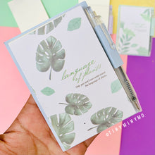 Load image into Gallery viewer, Mini Notepad with Pen - Language of Plants - Tinyminymo