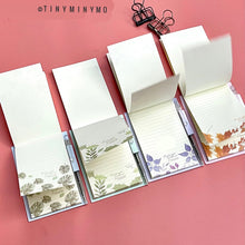 Load image into Gallery viewer, Mini Notepad with Pen - Language of Plants - Tinyminymo