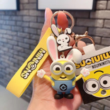 Load image into Gallery viewer, Minion as Animal 3D Keychain - Tinyminymo