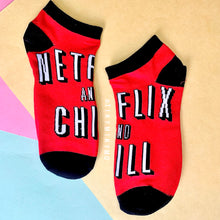 Load image into Gallery viewer, Netflix and Chill Socks - Tinyminymo