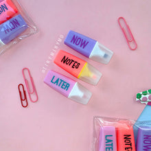 Load image into Gallery viewer, Now Notes Later Highlighters - Set of 3 - Tinyminymo