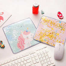 Load image into Gallery viewer, Glitter Gel Mouse Pads.