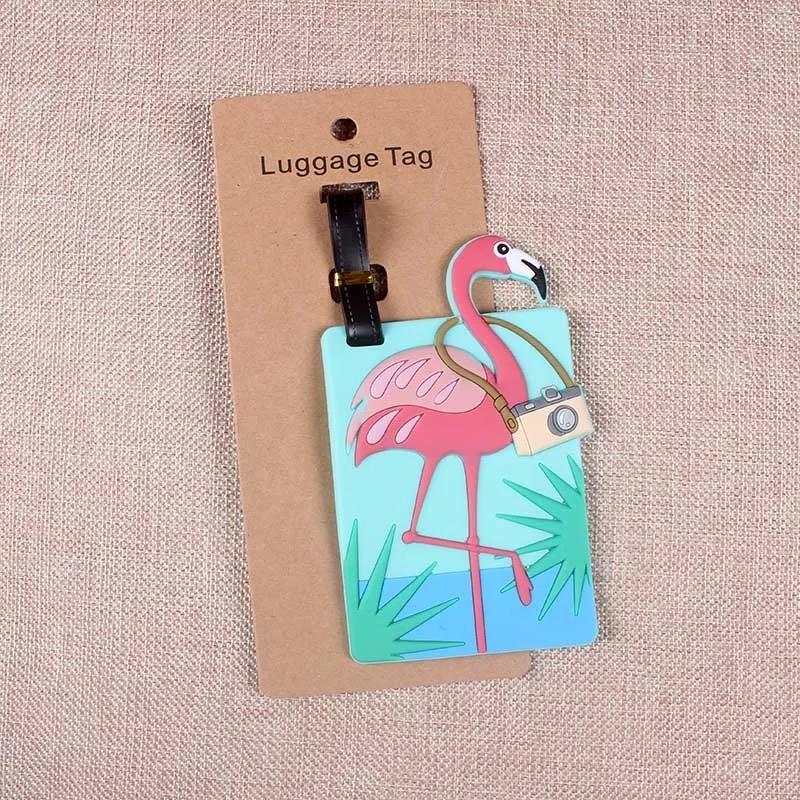 Flamingo Luggage Tag - TinyMinyMo