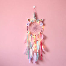 Load image into Gallery viewer, Unicorn LED Dream Catcher - Tinyminymo