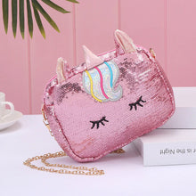 Load image into Gallery viewer, Unicorn Sequin Sling Bag - Tinyminymo