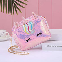 Load image into Gallery viewer, Unicorn Sequin Sling Bag - Tinyminymo