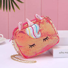 Load image into Gallery viewer, Unicorn Sequin Sling Bag - Tinyminymo