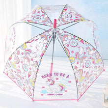 Load image into Gallery viewer, Translucent Unicorn Umbrella
