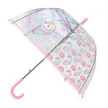 Load image into Gallery viewer, Translucent Unicorn Umbrella