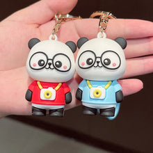 Load image into Gallery viewer, Photographer Panda 3D Keychain - Tinyminymo