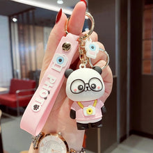 Load image into Gallery viewer, Photographer Panda 3D Keychain - Tinyminymo