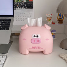 Load image into Gallery viewer, Piggy Tissue/ Storage Box - Tinyminymo