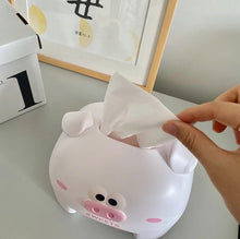 Load image into Gallery viewer, Piggy Tissue/ Storage Box - Tinyminymo