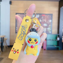 Load image into Gallery viewer, Pikachu Cosplay Keychain