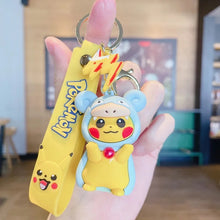 Load image into Gallery viewer, Pikachu Cosplay Keychain