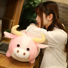 Load image into Gallery viewer, Pink Bull Plush Toy - Tinyminymo