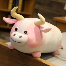 Load image into Gallery viewer, Pink Bull Plush Toy - Tinyminymo