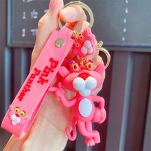 Load image into Gallery viewer, Pink Panther 3D Keychain - Tinyminymo