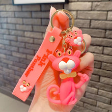 Load image into Gallery viewer, Pink Panther 3D Keychain - Tinyminymo