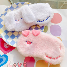 Load image into Gallery viewer, Plush Animal Eye Mask with Gel Pad - Tinyminymo