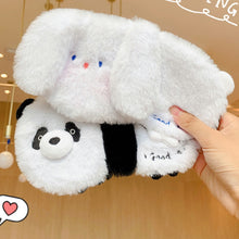 Load image into Gallery viewer, Plush Animal Eye Mask with Gel Pad - Tinyminymo