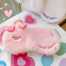 Load image into Gallery viewer, Plush Animal Eye Mask with Gel Pad - Tinyminymo