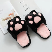 Load image into Gallery viewer, Plush Cat Paw Slipper - Tinyminymo