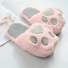 Load image into Gallery viewer, Plush Cat Paw Slipper - Tinyminymo