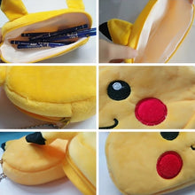Load image into Gallery viewer, Plush Pikachu Zipper Pouch - Tinyminymo