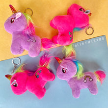 Load image into Gallery viewer, Plush Mini Unicorn Charm - Tinyminymo