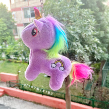 Load image into Gallery viewer, Plush Mini Unicorn Charm - Tinyminymo