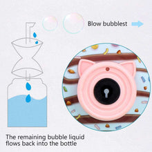 Load image into Gallery viewer, Portable Donut Bubble Machine - Tinyminymo