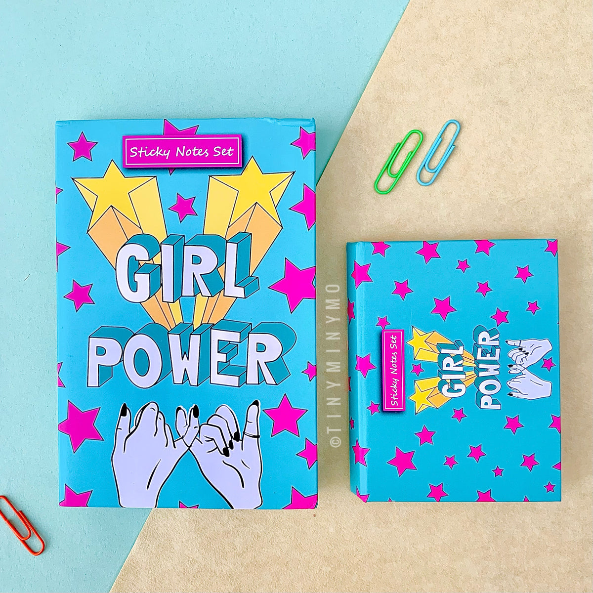 Post It Sticky Notebook - Girl Power - Tinyminymo