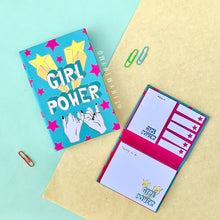 Load image into Gallery viewer, Post It Sticky Notebook - Girl Power - Tinyminymo