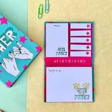 Load image into Gallery viewer, Post It Sticky Notebook - Girl Power - Tinyminymo