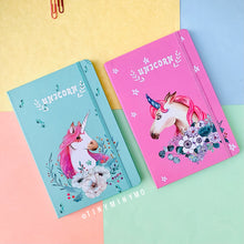 Load image into Gallery viewer, Pretty Unicorn Notebook - Tinyminymo